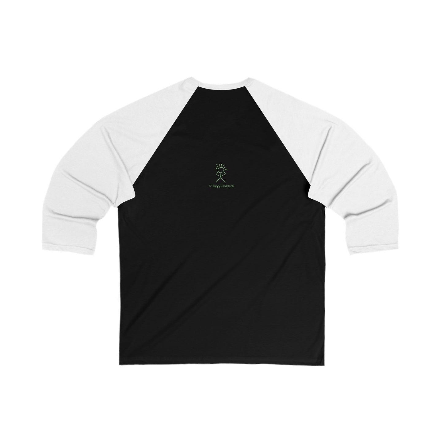 Face Mask Unisex 3\4 Sleeve Baseball Tee