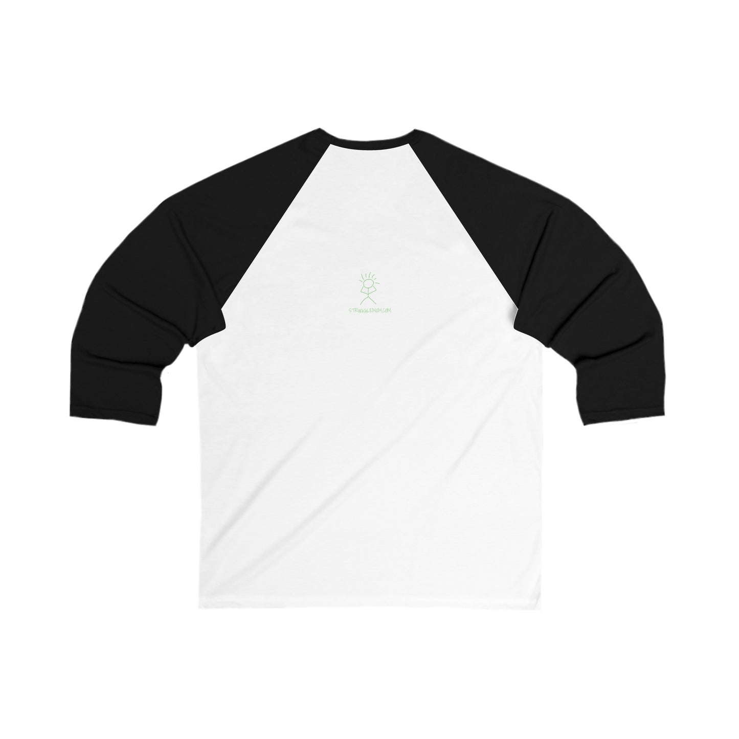 Face Mask Unisex 3\4 Sleeve Baseball Tee