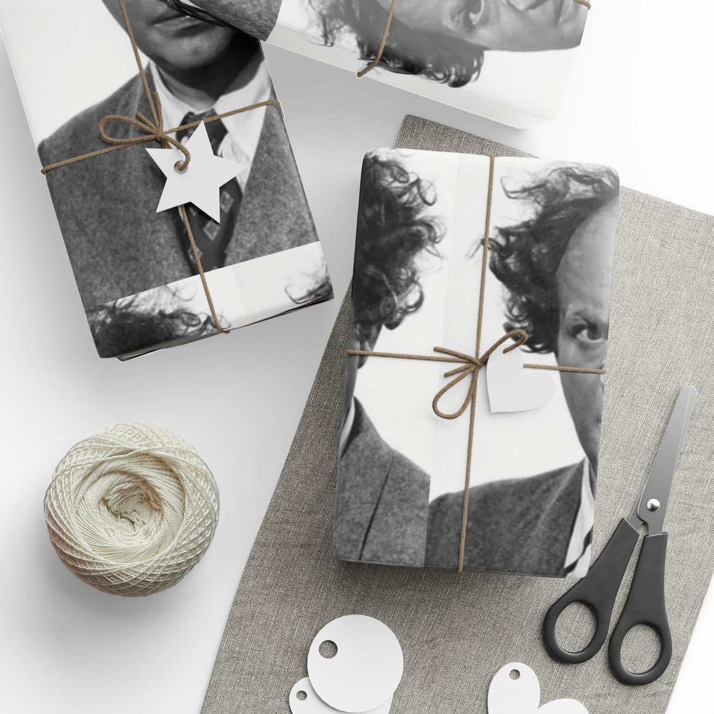Larry Fine Wrapping Paper