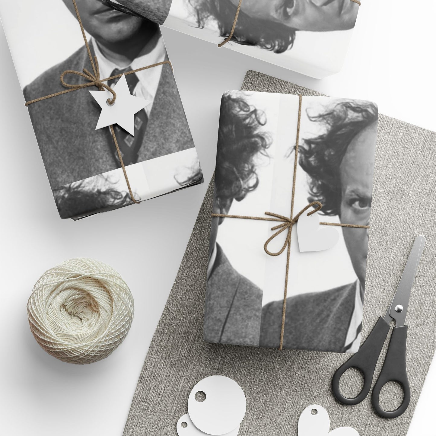 Larry Fine Wrapping Paper