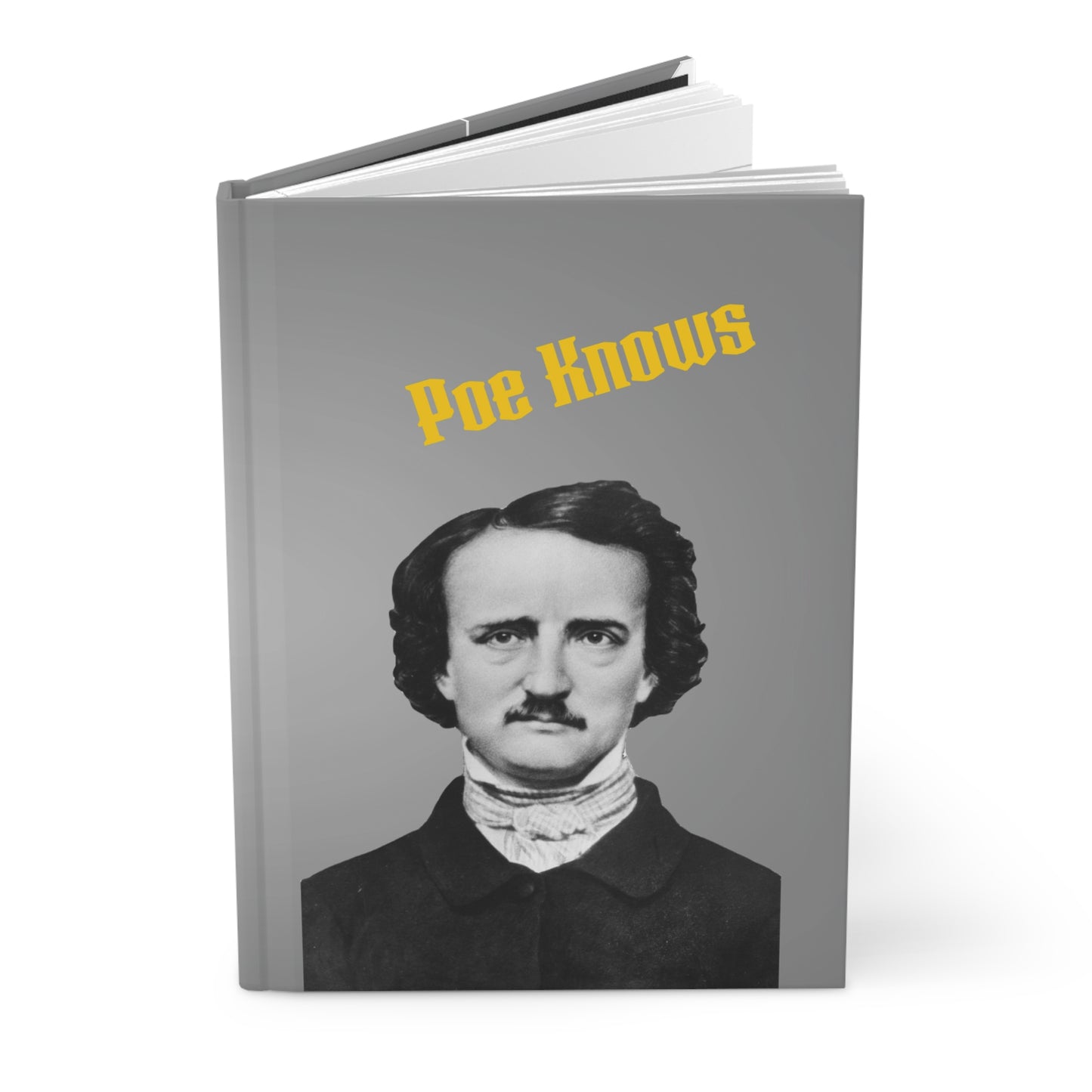 Poe Knows Hardcover Journal